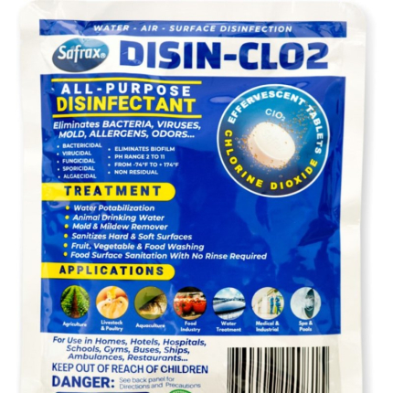 Čistící tablety SAFRAX, balení 100ks