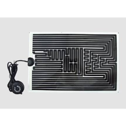 Topná a vyhřívací podložka s regulací výkonu, 52W, 28x53cm