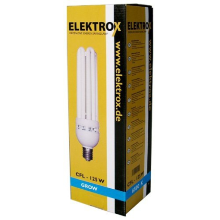Úsporná lampa ELEKTROX 125 W růstové spektrum