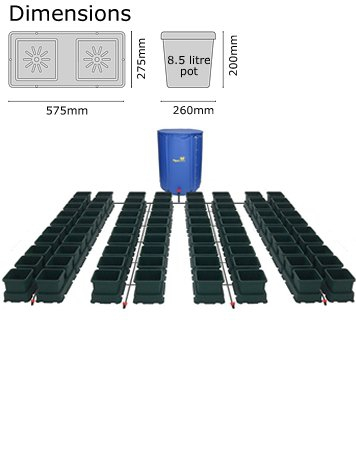 Autopot Easy2grow Kit - s 80 květník vč. flexitanku 750L