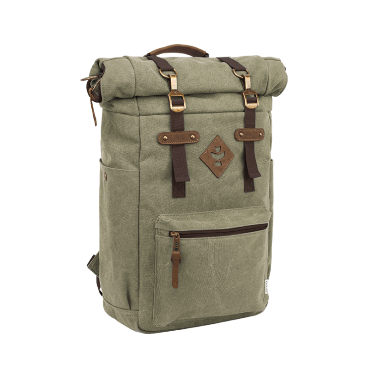 Batoh Revelry - The Drifter Rolltop Backpack, 23l – zelený