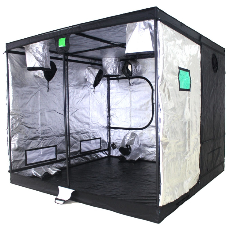 BudBox PRO Titan+ 240x240x200 stříbrný
