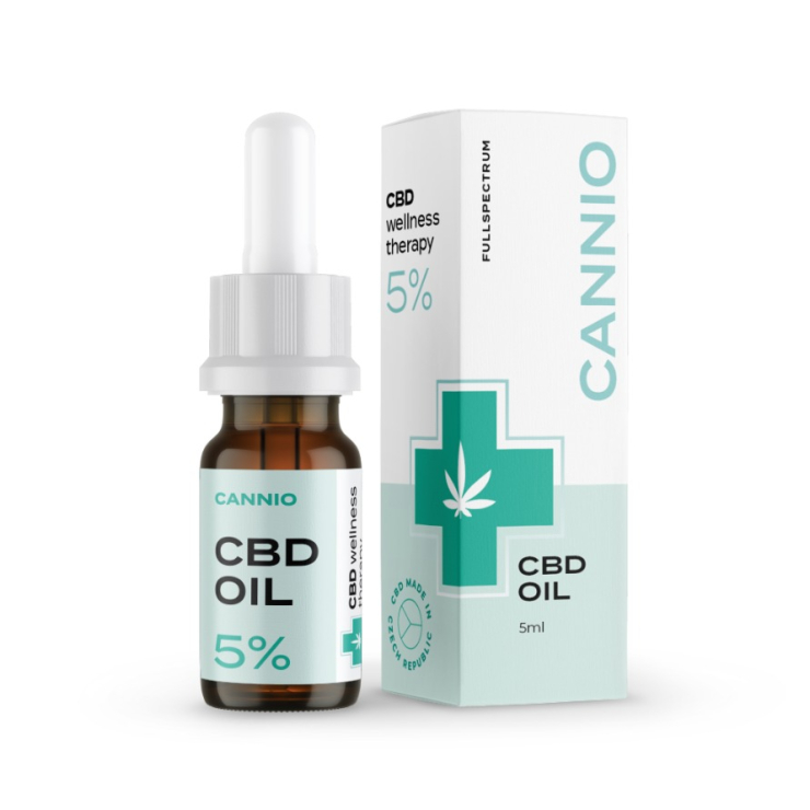 CBD konopný olej 5% full spectrum 5ML