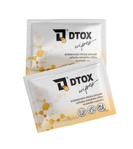 DTOX wipes - Koloidní stříbro