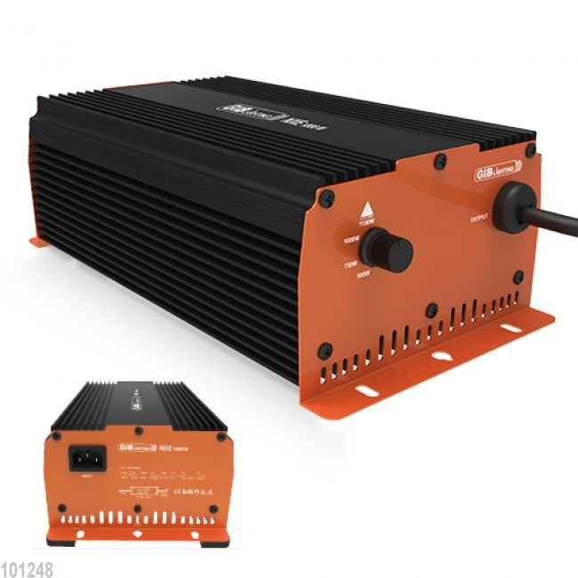 Elektronický předřadník GIB NXE 1000W - se čtyřpolohovou regulací bez IEC konektoru