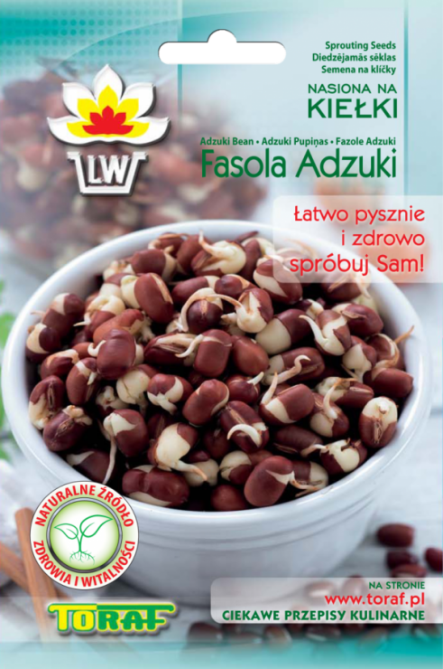Fazole Adzuki semena na klíčky 50g