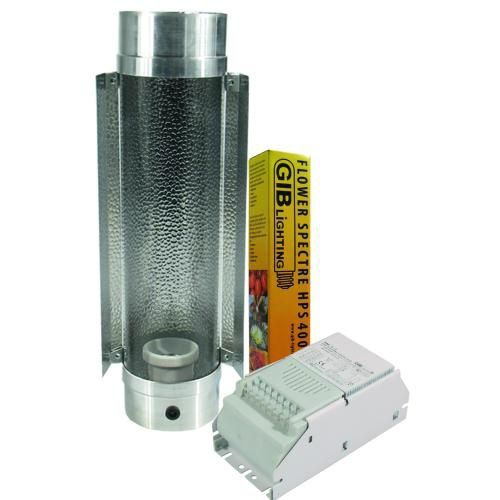 KIT 400W Cooltube s odtahem 125mm + výbojka GIB Lighting Flower Spectre HPS + předřadník PRO-V-T