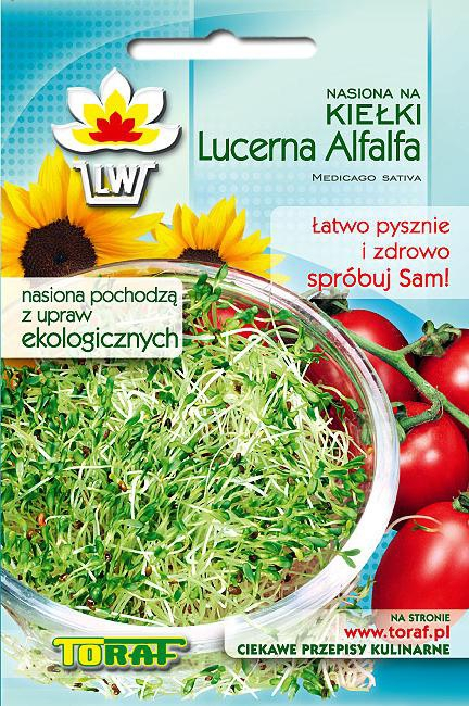 Lucerna setá ( Vojtěška) semena na klíčky 20g