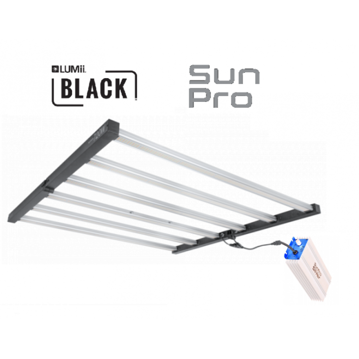 Lumii BLACK 720W LED systém + SunPro Silver 600W, 230V eletronický předřadník