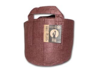 Root pouch Boxer brown, nedegradující, 12l s uchem, 25x21cm