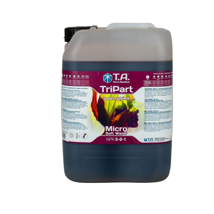 Terra Aquatica TriPart Micro Soft Water 10L