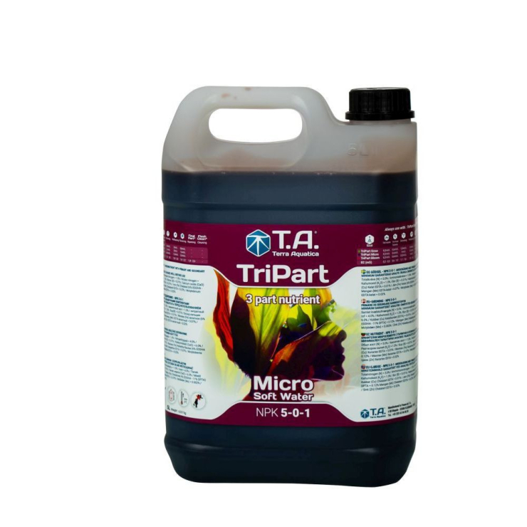 Terra Aquatica TriPart Micro Soft Water 5L
