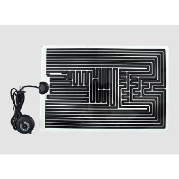 Topná a vyhřívací podložka s regulací výkonu, 52W, 28x53cm