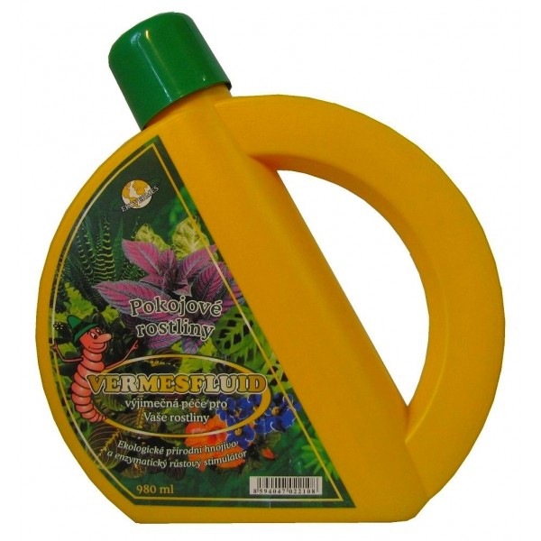 VERMESFLUID Pokojové rostliny 980 ml s Lignohumátem