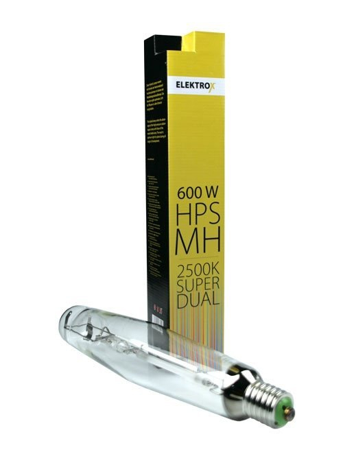 Výbojka ELEKTROX Super Dual HPS+MH 600W