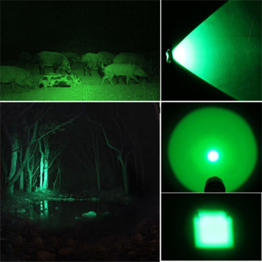 SunPro Green LED Headlamp - čelovka zelená