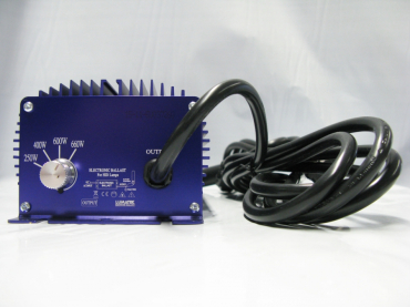 KIT 600W Velké stínidlo + výbojka OSRAM NAV-T Super 4Y 600W  + předřadník Lumatek