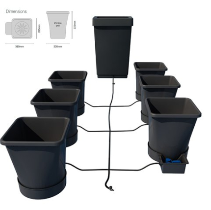 Autopot 1Pot XL Module - se 6 květníky vč. 47L plastové nádrže