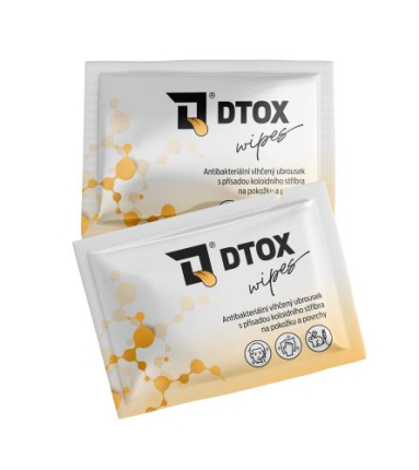 DTOX wipes - Koloidní stříbro
