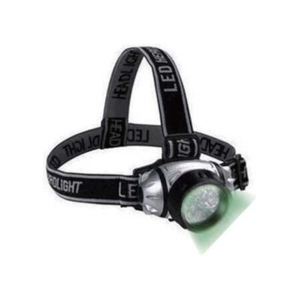 SunPro Green LED Headlamp - čelovka zelená 19LED