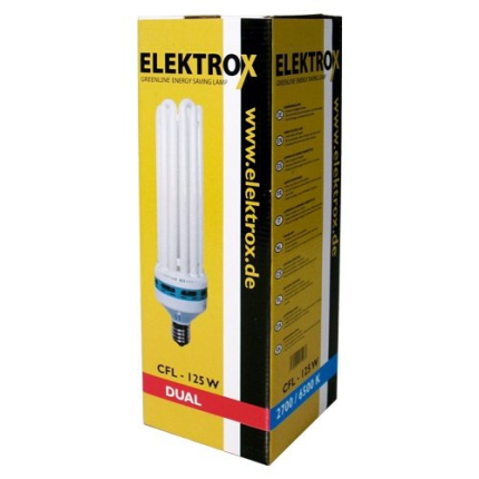 Úsporná lampa ELEKTROX 125 W kombinované spektrum