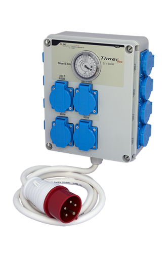Timer Box II GSE 12x600W +topení, 380V (třífázové)