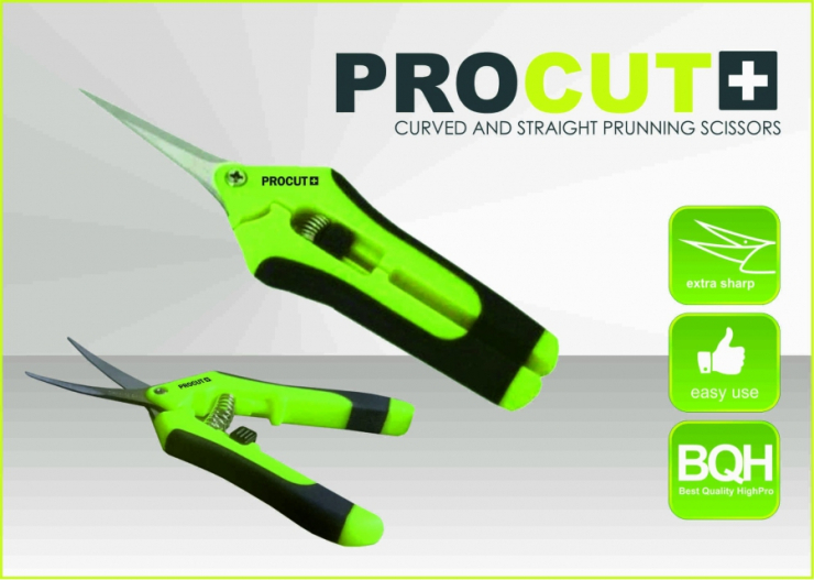Nůžky zahradnické PRO CUT - velké rovné