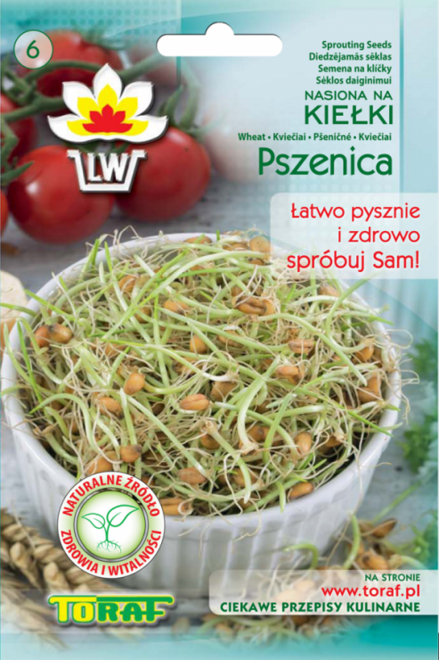 Pšenice semena na klíčky 50g